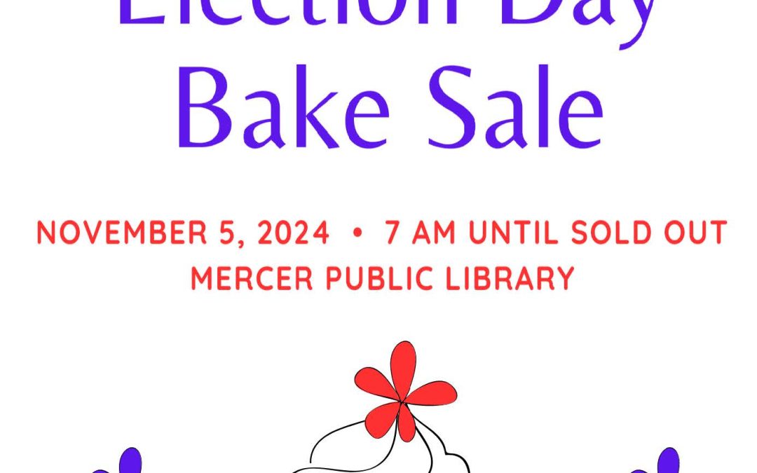 Friends of the Library Host Election Day Bake Sale